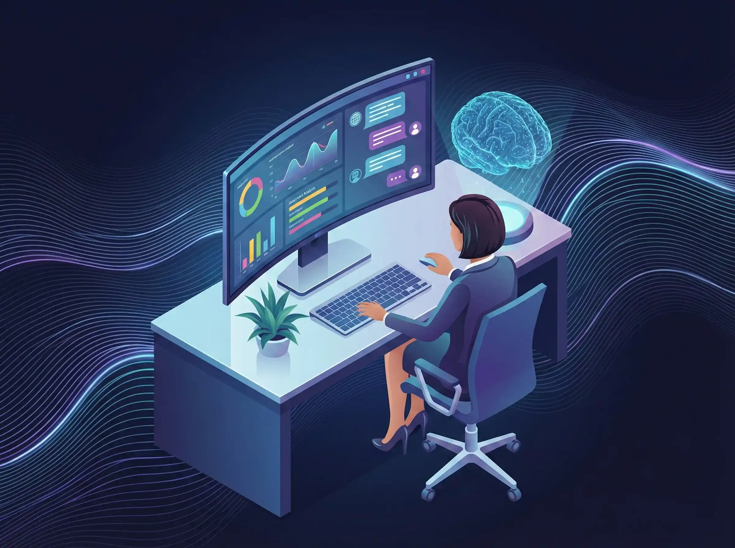 ภาพตัวอย่างบริการ: แชตบอต Generative AI